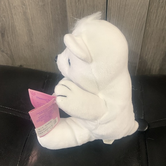 Precious Moments Tender Tails Baby Arctic Polar Teddy Bear Plush Beanie With Tag - Picture 7 of 10